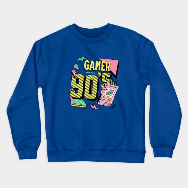 90s Gamer Crewneck Sweatshirt by NextGameQuest